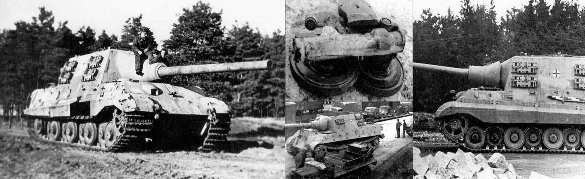 Sd.Kfz.186 Panzerjager Tiger Ausf. B heavy tank "JagdTiger" (Porsche suspension)
