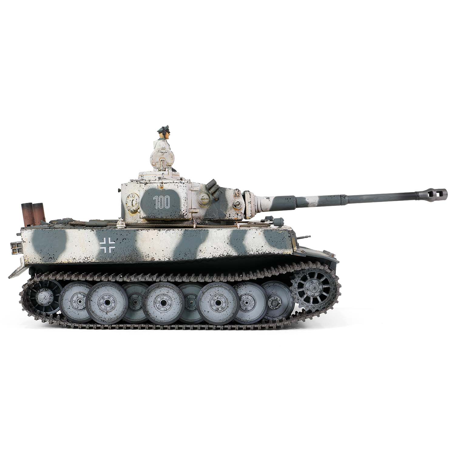 Sd.Kfz.181 PzKpfw VI Tiger Ausf. E heavy tank (Initial production model) Schwere Panzerabteilung 502, No.100, February 1943, Eastern Front