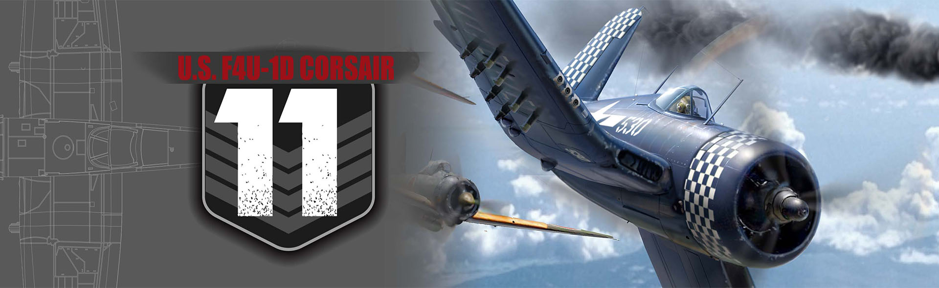 F4U-1D Corsair aircraft Okinawa May, 1945