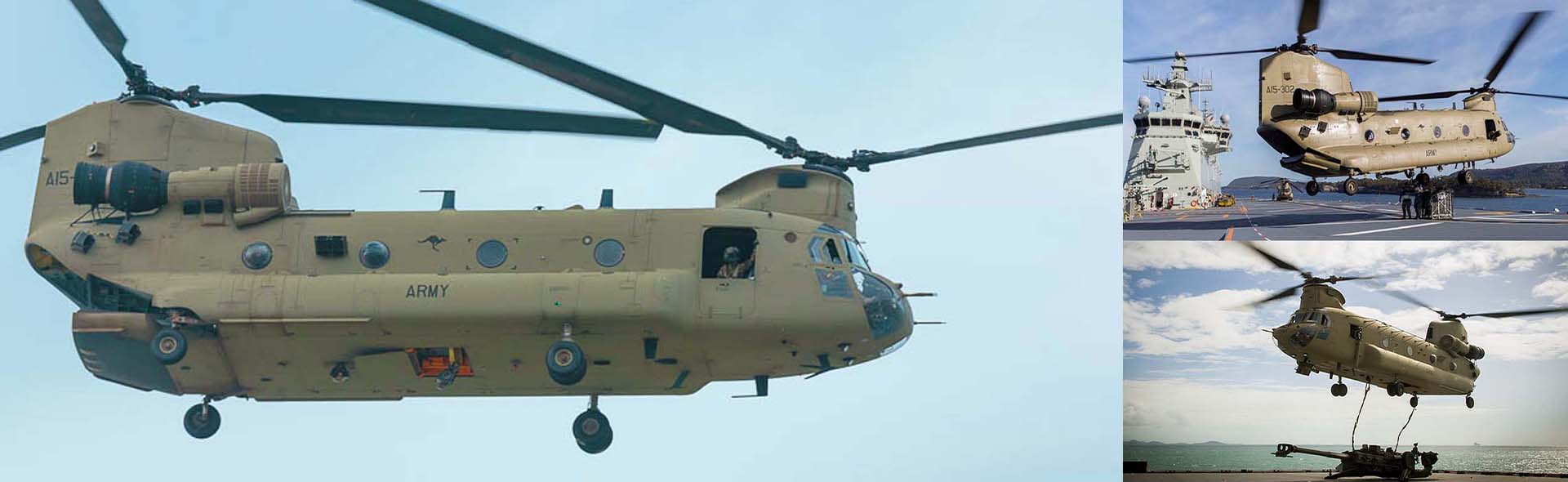 Boeing Chinook CH-47F helicopter #A15-307  5th Aviation Regiment  15th Aviation Brigade Royal Australian Air Force