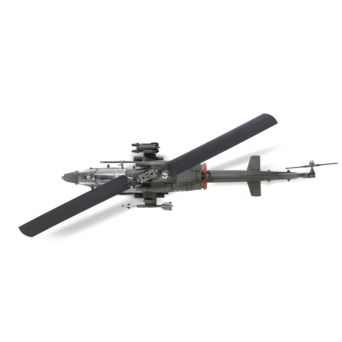 Bell AH-1W "Whiskey Cobra" attack helicopter (Low visibility ver.) Tail number #507, 602nd Air Cavalry Brigade Attack Battalion, ROCA