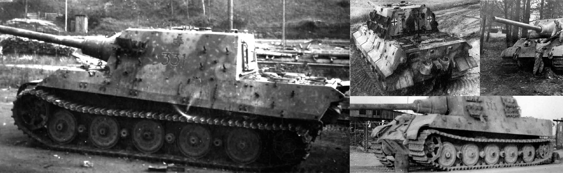 Sd.Kfz.186 Panzerjager Tiger Ausf. B heavy tank "JagdTiger" (Henschel suspension)