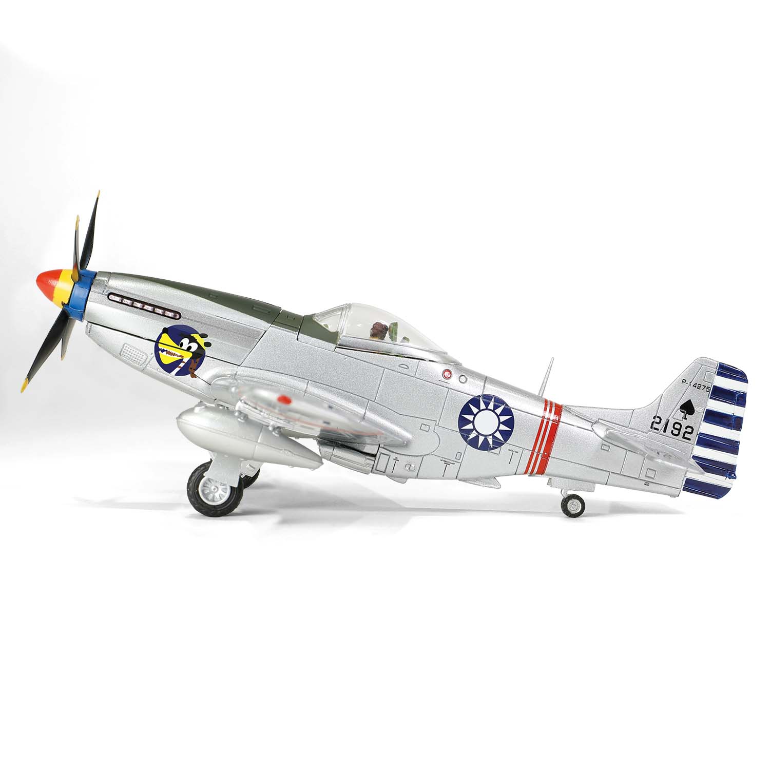 ROC P-51D Mustang aircraft fighter 21st Squadron, 4th Fighter Group, Captain Cheng Yung To, ROCAF (#P14275, 2192)