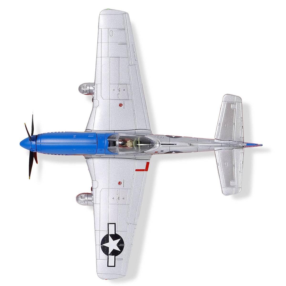 P-51D Mustang aircraft fighter "Petie 3rd", Lt. Col. John C. Meyer, 487th Fighter Squadron, 352nd Fighter Group, USAAF