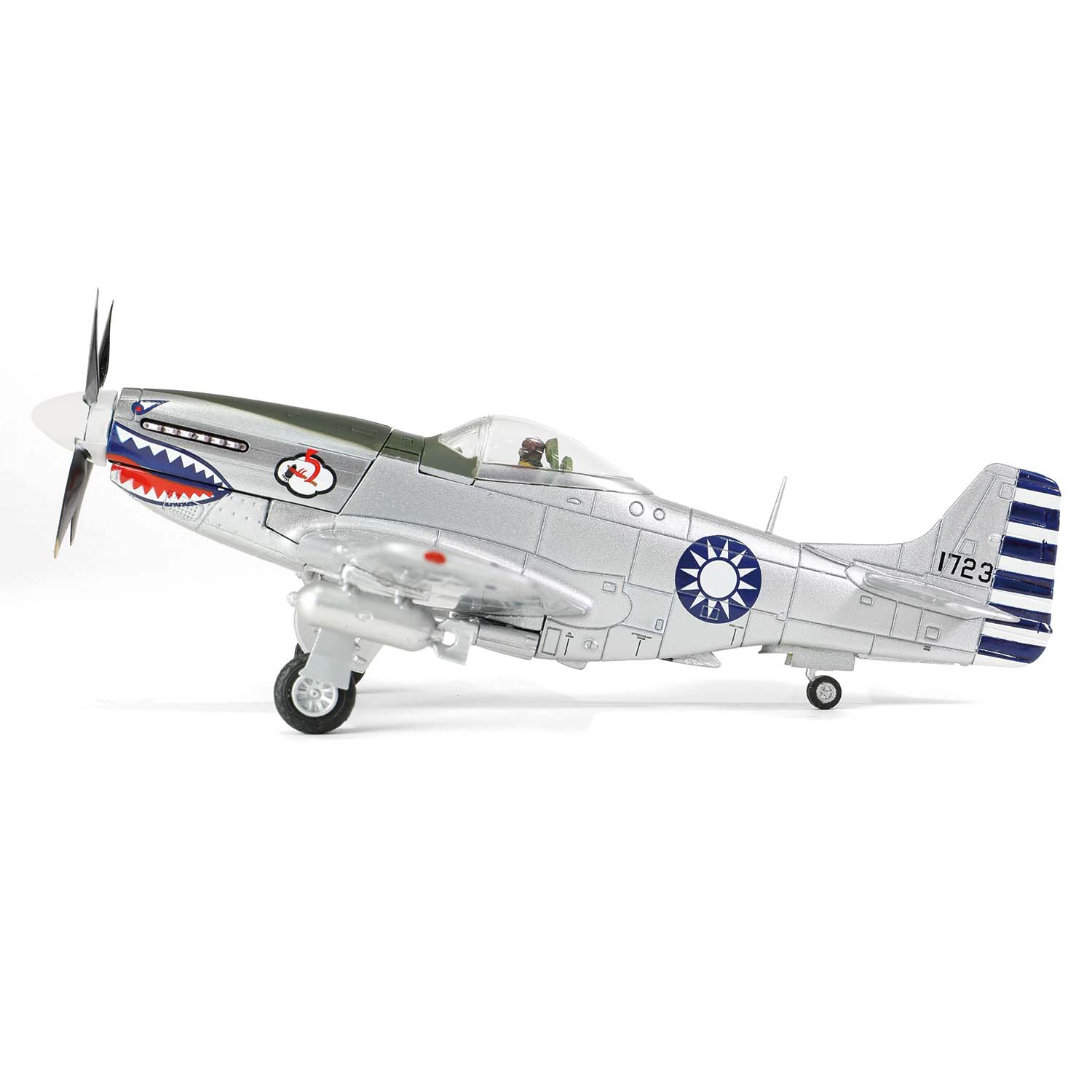 P-51D Mustang aircraft fighter 5th Fighter Group, Captain Cheng Sung Ting, ROCAF (#1723)