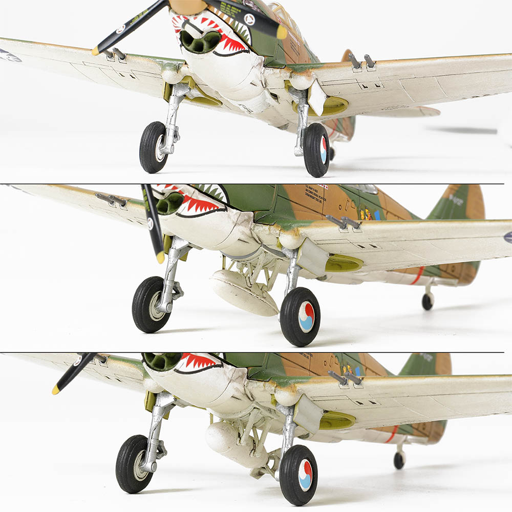 Curtiss P-40B / HAWK 81A-2  3rd Pursuit Squadron, American Volunteer Group, P-8127, Serial : 47, China, June  (flown by R.T. Smith)