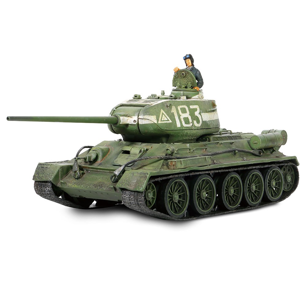 T-34-85 Model 1944 medium tank 95th Tank Brigade, 9th Tank Corps, Berlin, May