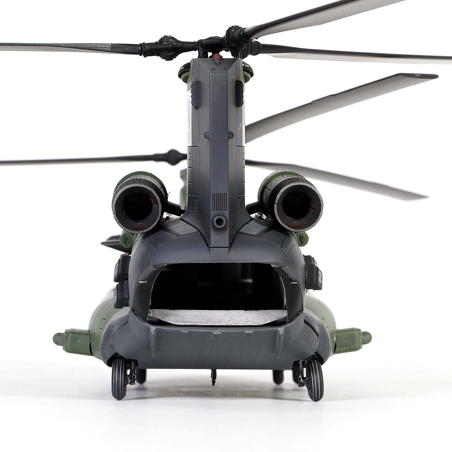 Boeing Chinook CH-147F helicopter Royal Canadian Air Force #147304 (Valkyrie Nose Art), 450 Tactical Helicopter Squadron, Camp Castor, Gao, Mali, Western Africa, 2018-2019