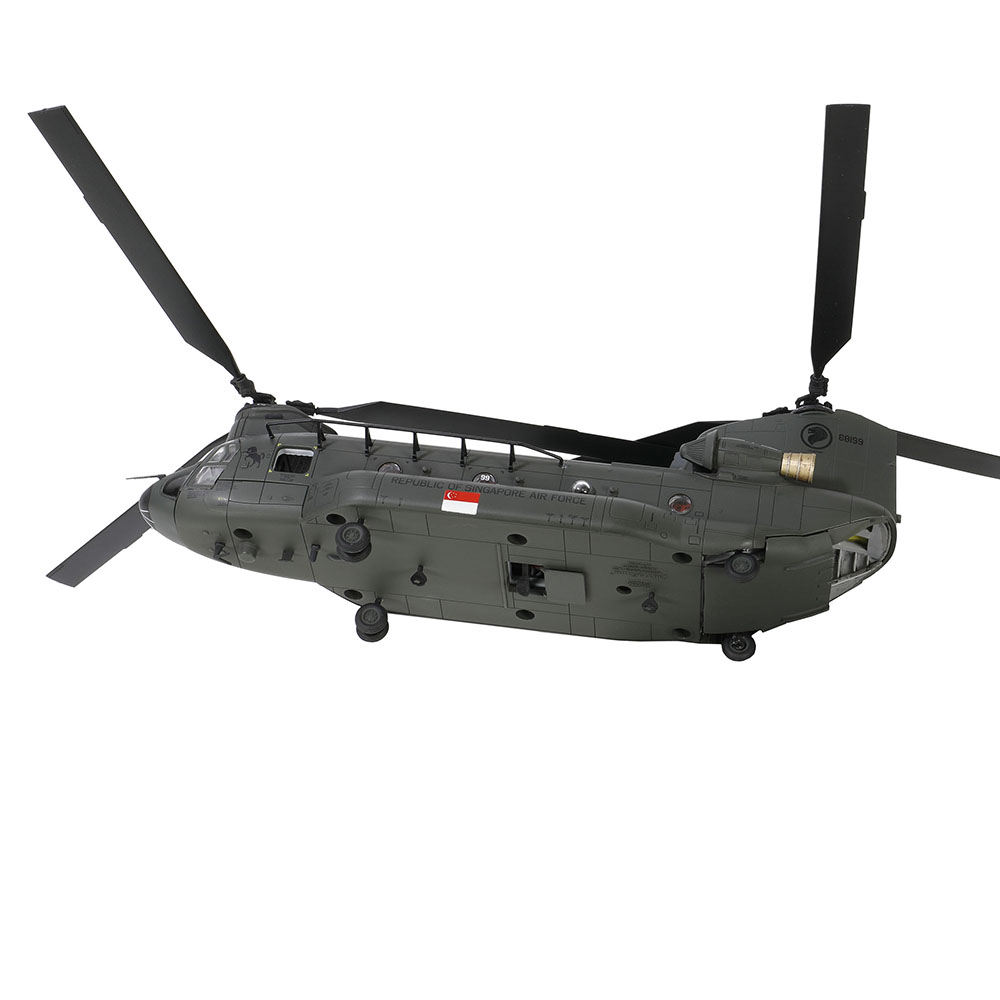 Boeing Chinook CH-47SD helicopter Republic of Singapore Air Force, 127 Squadron, Sembawang Air Base, "HMS Echo medical support", December 18th