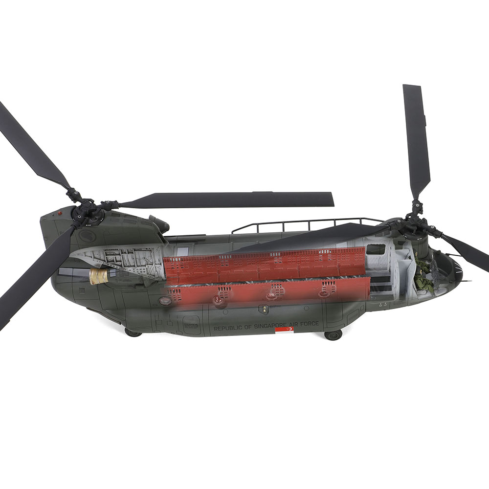 Boeing Chinook CH-47SD helicopter Republic of Singapore Air Force, 127 Squadron, Sembawang Air Base, "HMS Echo medical support", December 18th, 2008