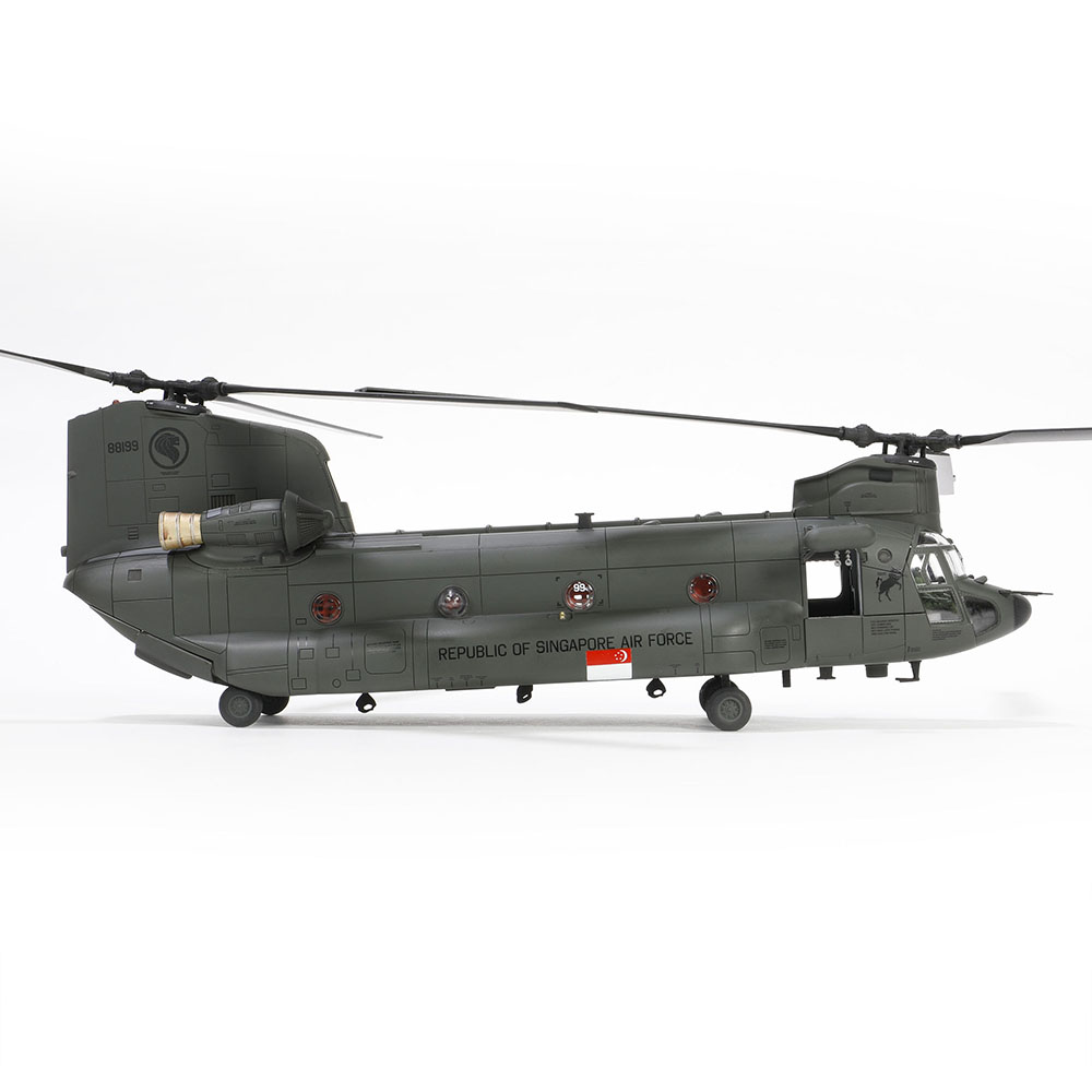 Boeing Chinook CH-47SD helicopter Republic of Singapore Air Force, 127 Squadron, Sembawang Air Base, "HMS Echo medical support", December 18th, 2008