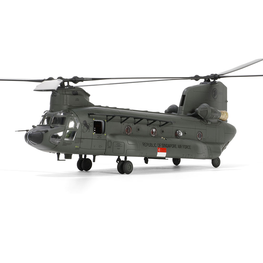 Boeing Chinook CH-47SD helicopter Republic of Singapore Air Force, 127 Squadron, Sembawang Air Base, "HMS Echo medical support", December 18th, 2008