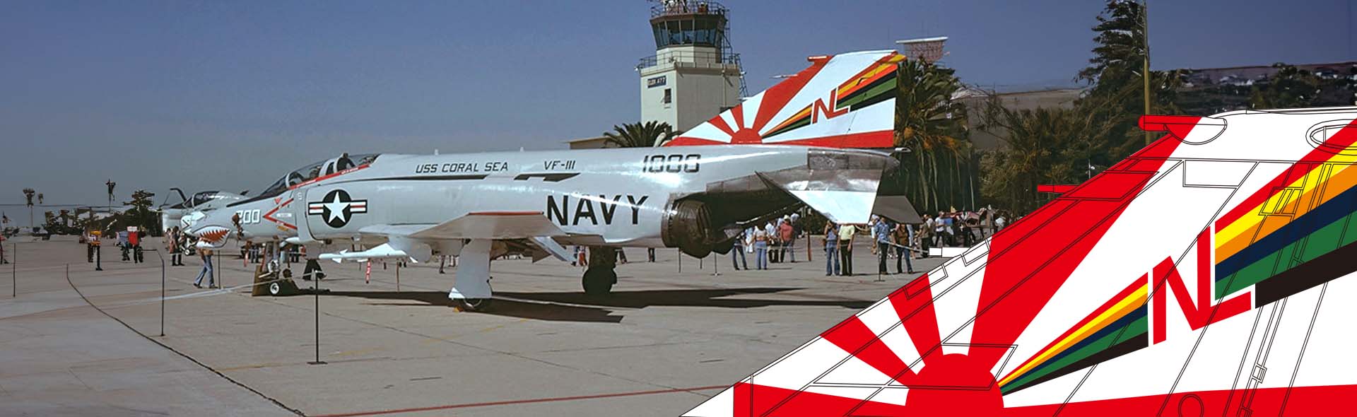 Boeing F-4B Phantom II VF-111 “Sundowners”