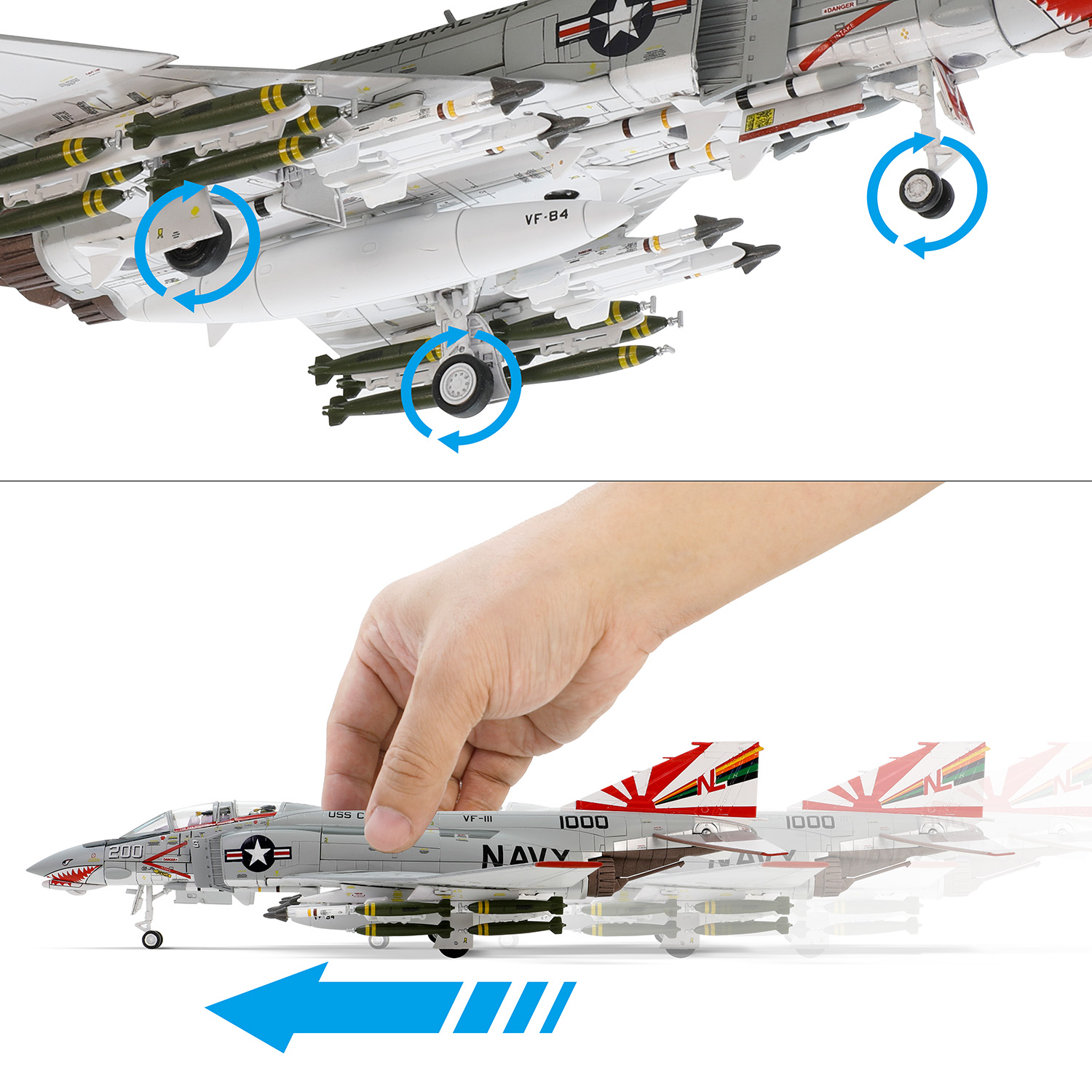 Boeing F-4B Phantom II VF-111 “Sundowners”