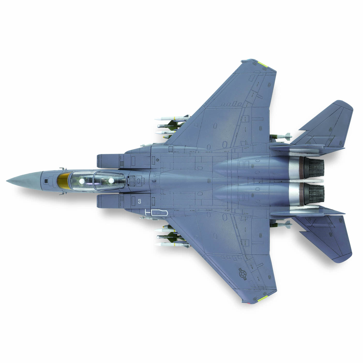 Boeing F-15E Strike Eagle“Shark Mouth”, USAF #87-0173, 391st Fighter Squadron 'Bold Tigers' , 366th Fighter Wing, U.S.A.F Mountain Home AFB, Idaho, 2002