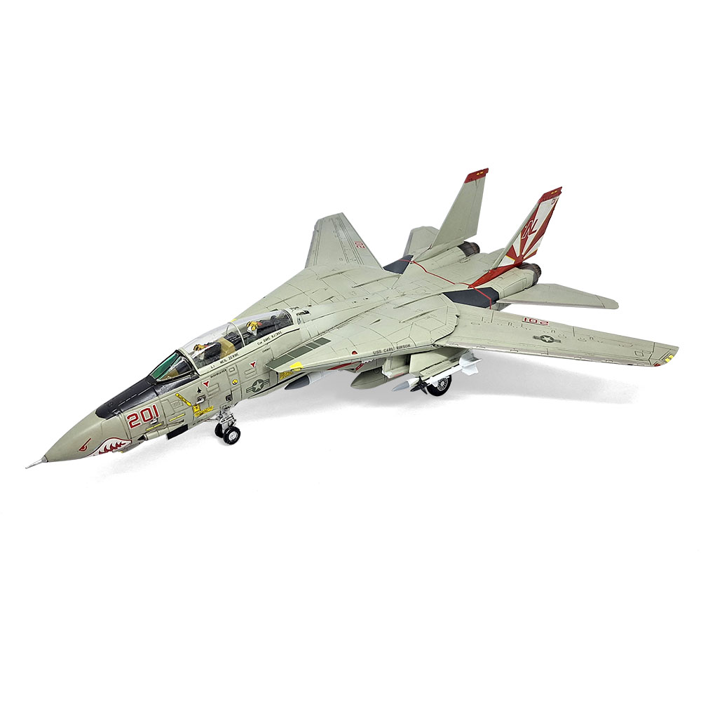 Grumman F-14A Tomcat, NL-201, VF-111 Sundowners, CVW- 15, USS Carl Vinson (CVN-70), 1985