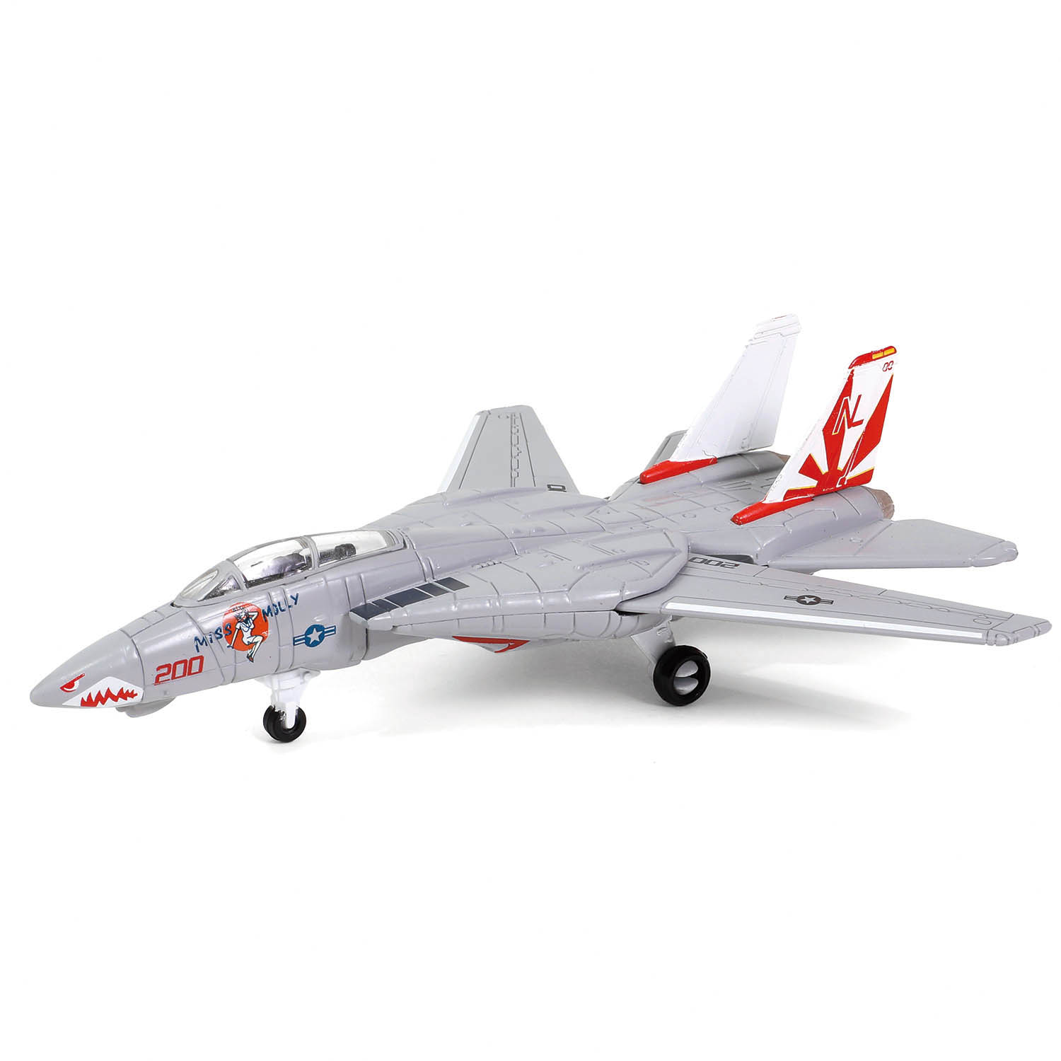 CVN-65 Enterprise deck + 4' Legendary F-14 Tomcat series Section #J deck + F-14A BuNo. 161621, VF-111 Sundowners, "Miss Molly", USS Carl Vinson, Pacific Quest,, 1989