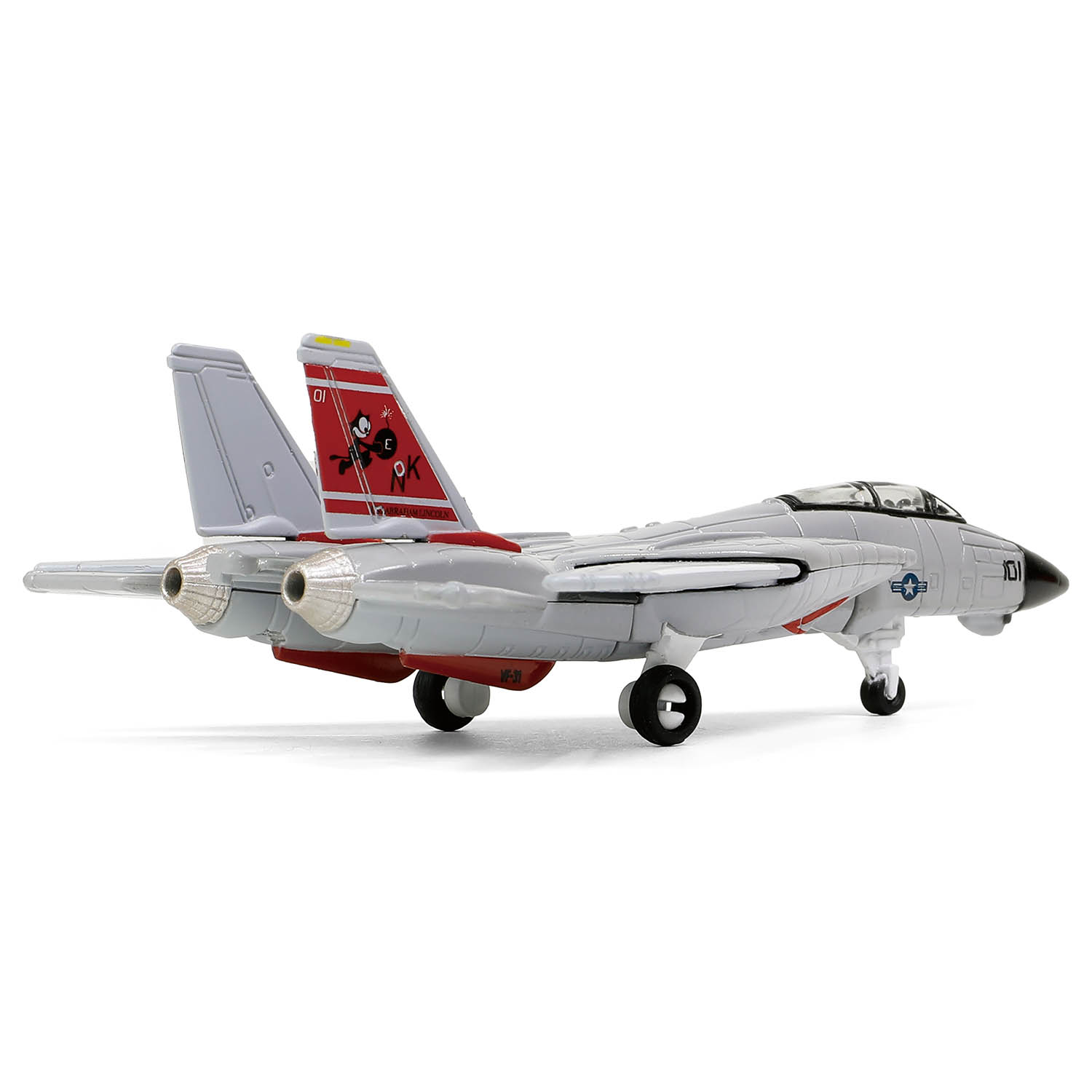 CVN-65 Enterprise deck + 4' Legendary F-14 Tomcat series Section #L deck + F-14A BuNo.161280, VF-31 Tomcatters, USS John F.Kennedy, Liban, 1983