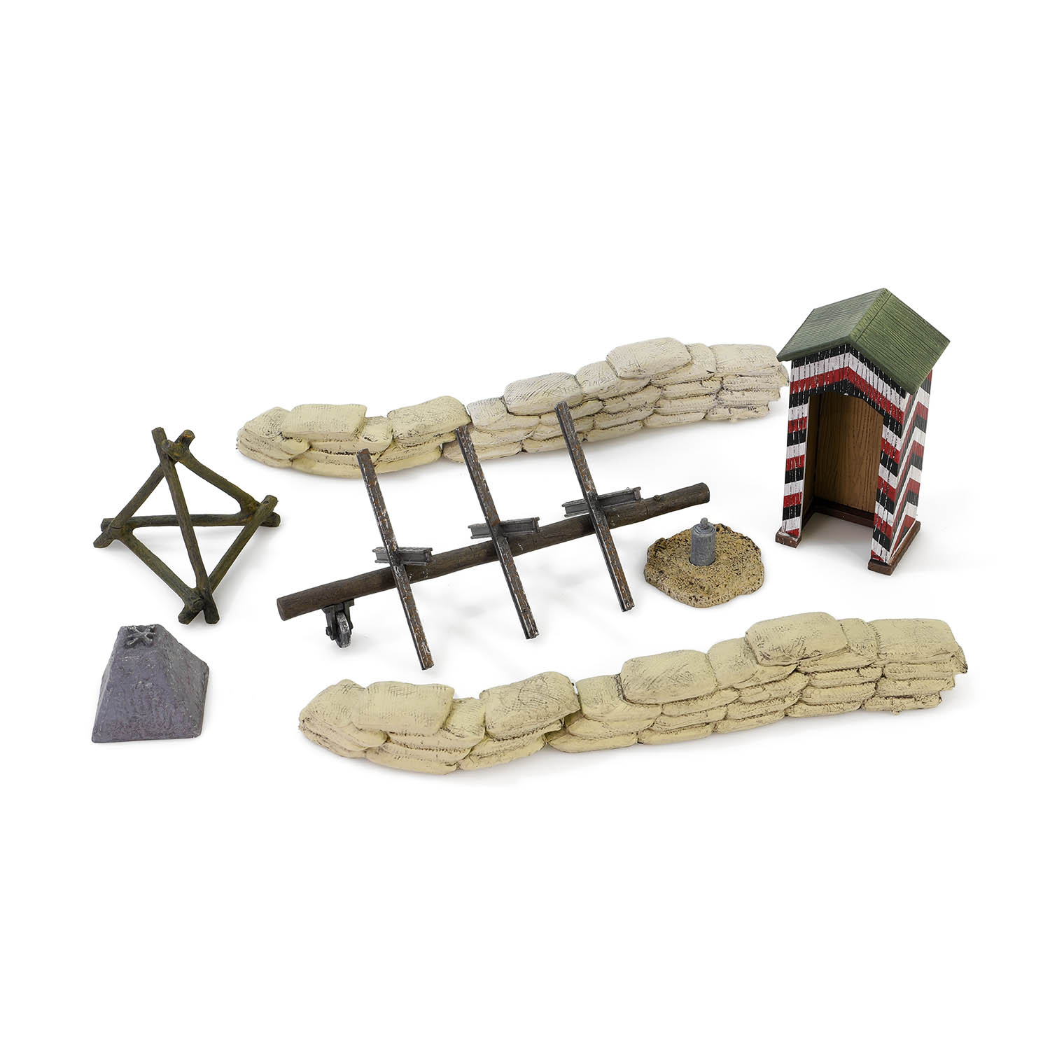 WWII DIY Scene Accessories Series US Army Infantry Set