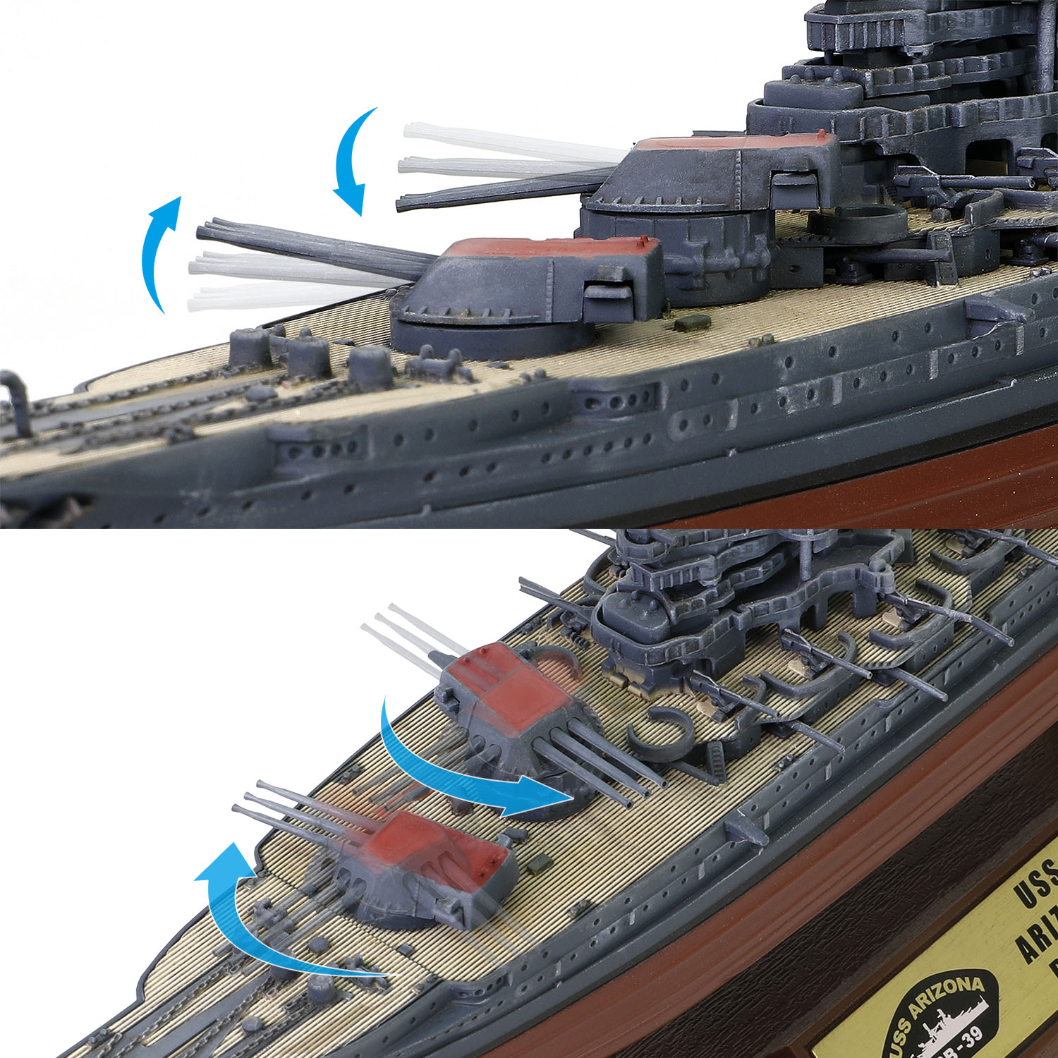 Movable Turrets & Gun Barrels
