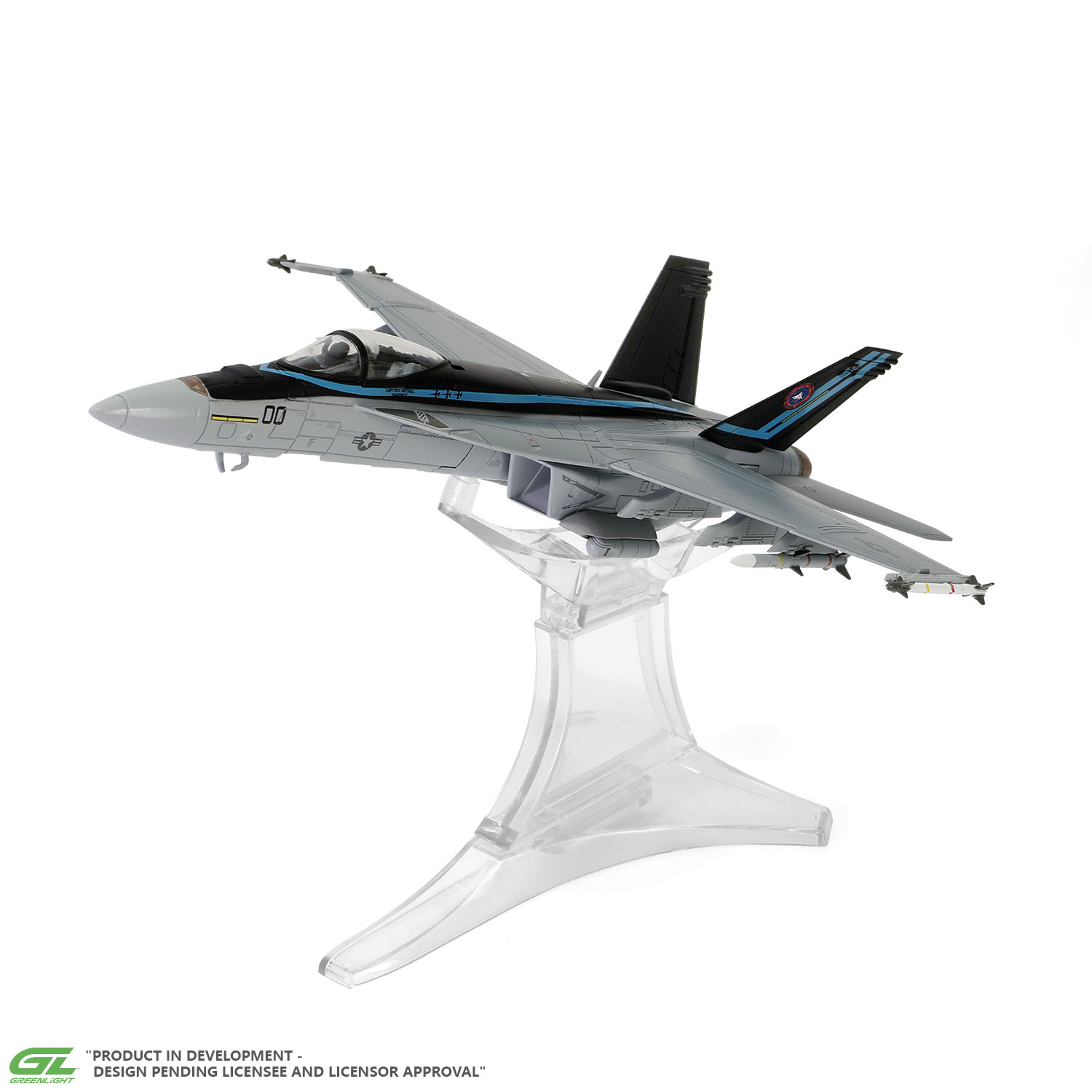 INCLUDES A TRANSPARENT FLYING MODE DISPLAY STAND