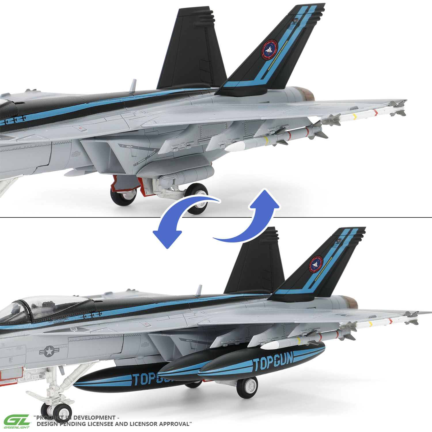 DETACHABLE PYLONS ALLOW FREE INTERCHANGE OF FUEL TANKS AND MISSILES