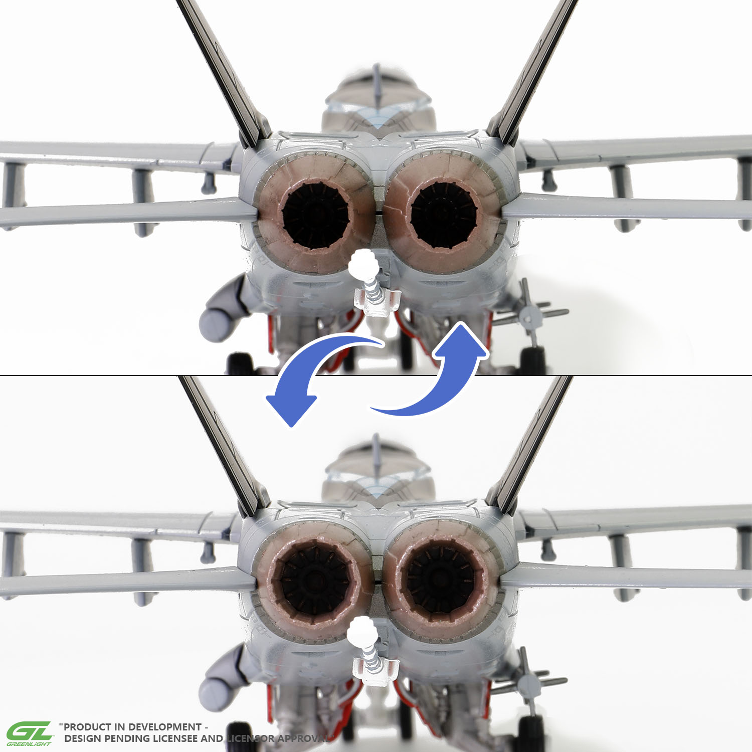 CONVERTING EXHAUST NOZZLES
